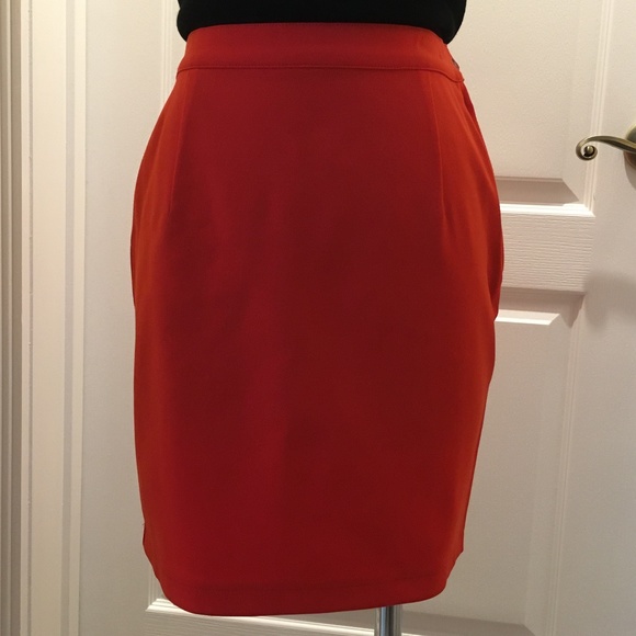 ❤️NEW MOSCHINO❤️Jeans Red Mini Skirt Vintage VTG New Authentic - Picture 4 of 12